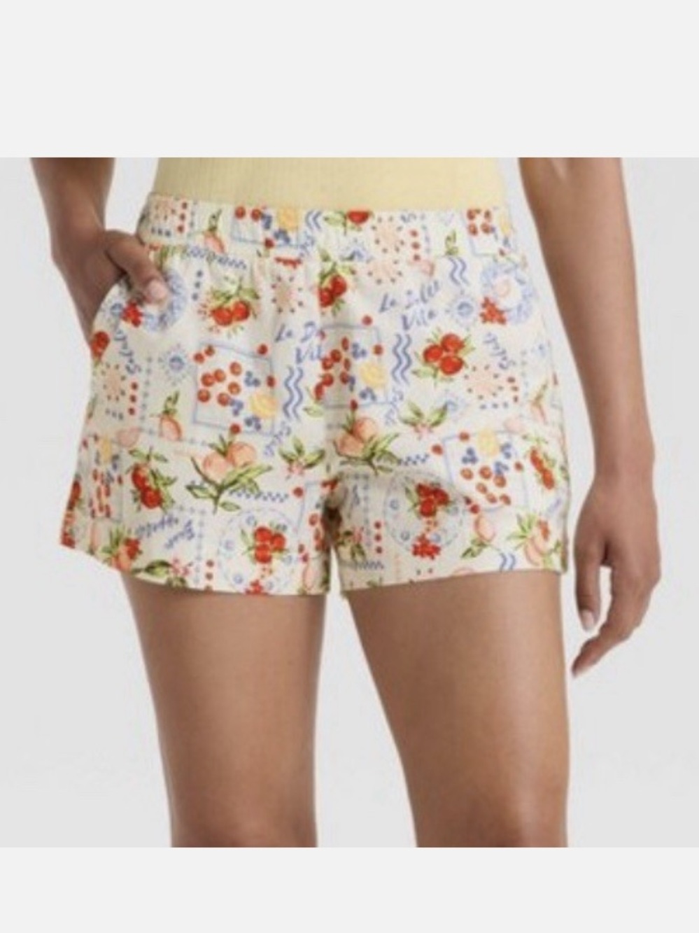 “La Dolce Vita” Fruit Printer Boxer Shorts
